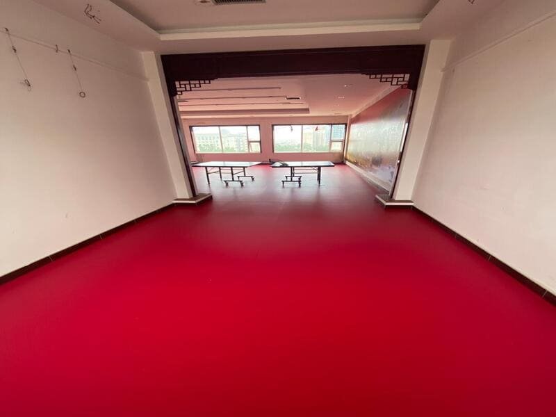 Facility manager reviewing punch list before final payment approval